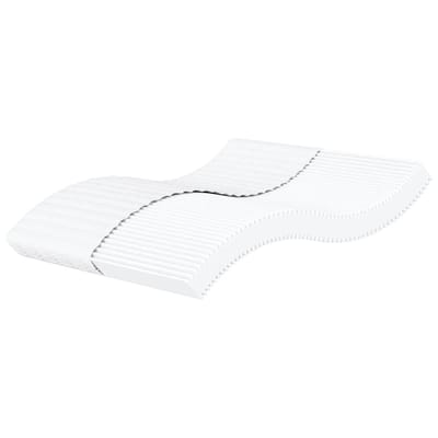 vidaXL - Schuimmatras - hardheid - H2 - H3 - 200x220 - cm - wit