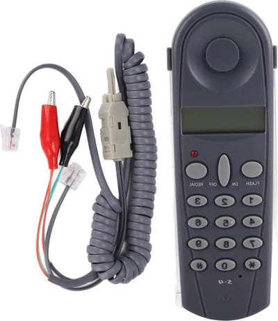 Telefoonlijntester Kabelset Verbindingsstuk Connectoren Thuiskantoor - Testen Telefonie Signalen .