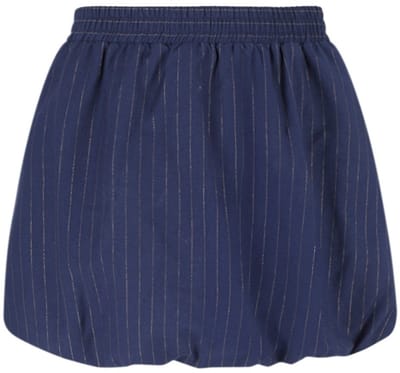 Like Flo winter rok meisjes teens - navy blauw - Silver - pinstripe