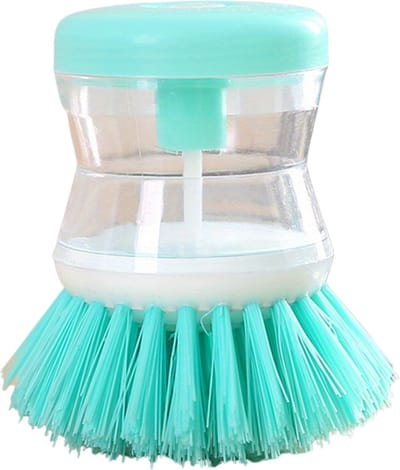 Nivard Afwasborstel Met Zeepdispenser - Afwasborstel - Met Zeepreservoir - Dish Brush - Groen