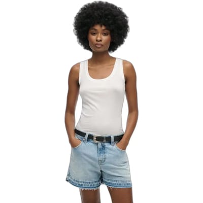 Superdry - Studios lichtgewicht racerback hemdje - Dames - Vesten