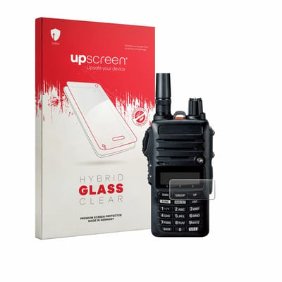 upscreen - Screenprotector voor Yaesu FTA-250 - Folie Beschermfolie Beschermglas transparant