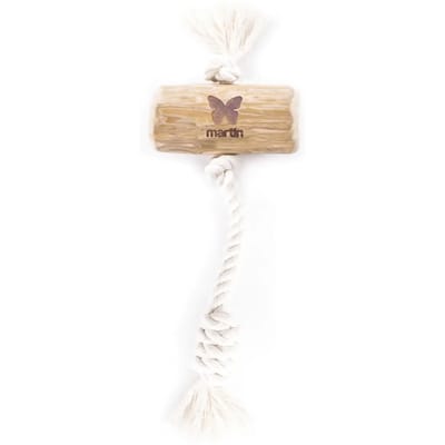 Hondenspeelgoed hout touw grote knoop Martin Sellier Ristretto