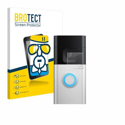 Screenprotector voor Ring Video Doorbell Plus Beschermglas transparant