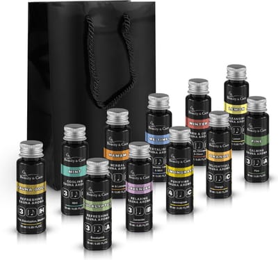 Giftset sauna Relax Natuurlijk 11 x 25 ml - Beauty & Care - 1 Set. new