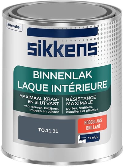 Sikkens - Binnenlak Hoogglans - T0.11.31 - Mengverf - 750 Ml