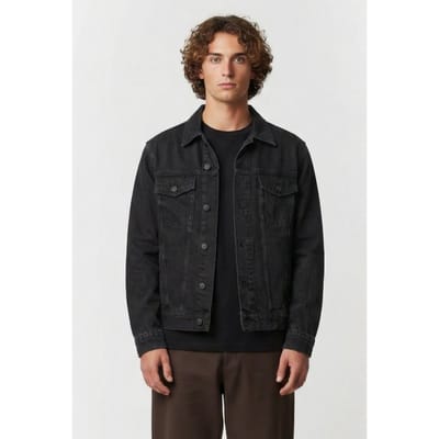 IRO Paris Arlo Used Black Größe: S | Jeansjacken Outlet | Herren | Schwarz