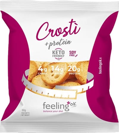 Feeling OK | Crosti Toastjes Olijfolie | 6 stuks | 6 x 50g