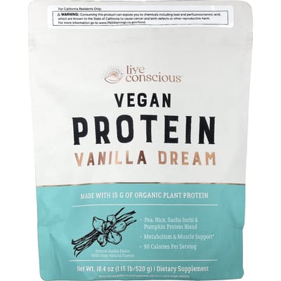 Vegan Eiwit, Vanilla Dream, 520G (1.15lb)