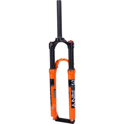 Fiets Voorvork met Verende Voorvork 27,5 Inch Magnesiumlegering Schokdemper Luchtvering Voorvork voor Mountainbikes black