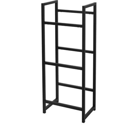 Drankenkrattenrek Drankenrek 3 kratten 47 x 31 x 116,5 cm antraciet staal ML design