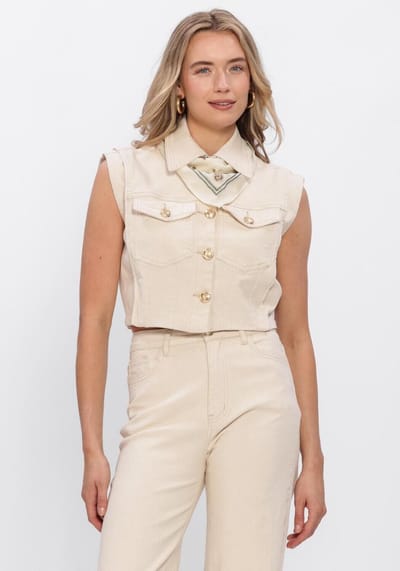 Amaya Amsterdam Maggi Blazers Dames - Ecru - Maat XL