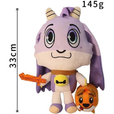 Nieuw Billie Bust Up Pluche Speelgoed Fantoccio Vleermuis Schattig Spel Figuur Pop Spel Peripheral Knuffel Decoratie Verzamelaar Verjaardagscadeaus