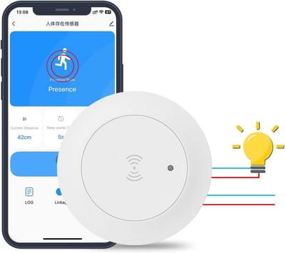 Intelligente Bewegingssensor met Automatische Aan-Uitschakeling en energiezuinige Lichtcontrole