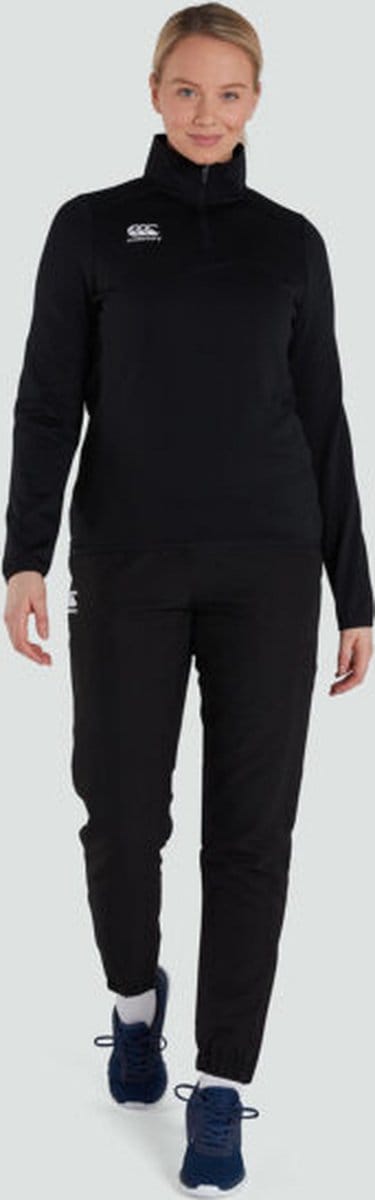 Quarter Zip Midlayer Training Top Women Black - 10