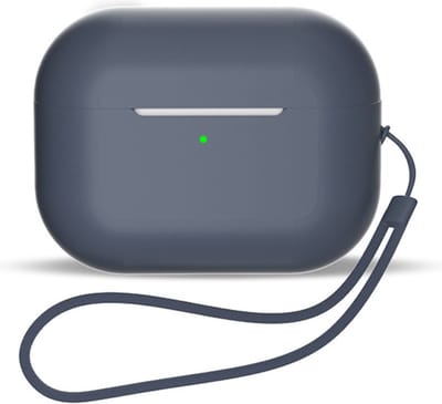 Coverup Hoesje - Geschikt voor AirPods Pro 2 Hoesje - Coverup Siliconen Case - Donkerblauw