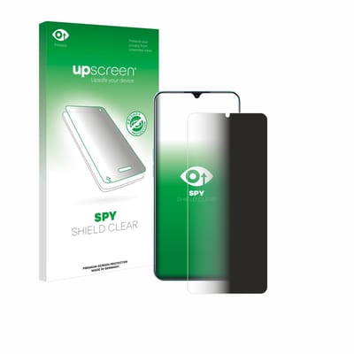 upscreen - privacy screenprotector voor Oppo A78 5G - Folie Beschermfolie Blauwlichtfilter