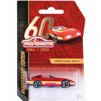 Majorette Chevrolet Corvette 1990 ZR-1 Jubileum Editie Schaal 1:64