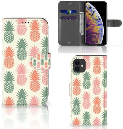 Apple iPhone 11 Book Cover Ananas
