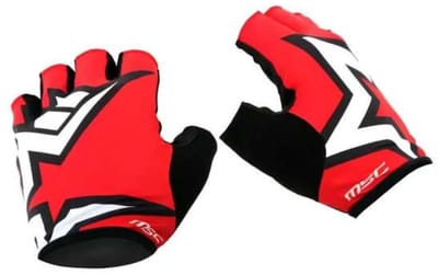 Msc Control Korte Handschoenen Rood XL