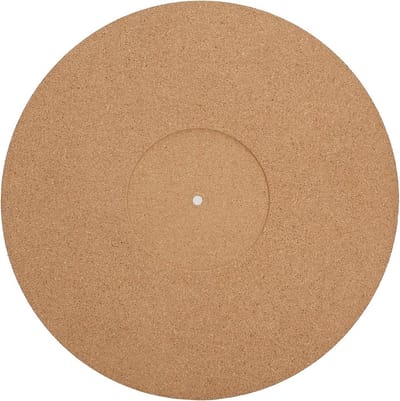 Universele 12 Inch Kurken Draaitafel Slipmat voor Vinylplaten - Vermindert Ruis en Verbetert Geluid