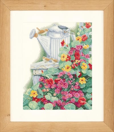 Telpakket kit Stilleven tuin  - Lanarte - PN-0021831