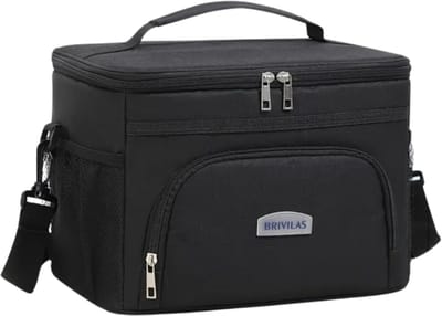 Bovista Koeltas - Koelbox - Koelelementen - Coolbox - Auto - Lunchtas - Strand - Zwart