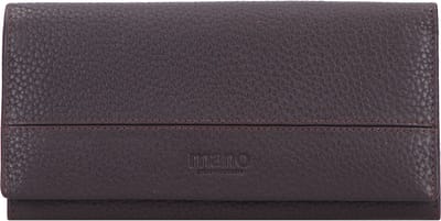 mano Leren Portemonnee Don Tommas Long Wallet Brown Bruine