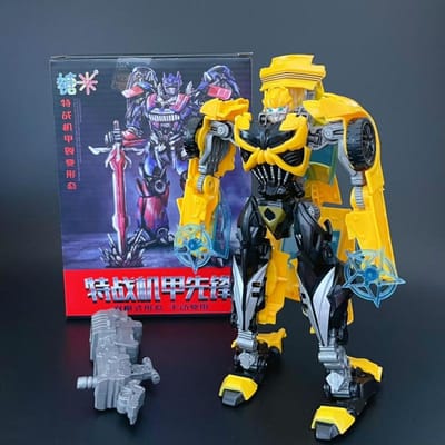 Coole 19CM Transformatie Film Speelgoed Robot Auto Anime Actiefiguren Militaire Vrachtwagen Vliegtuig Model Klassiek Jongenscadeau 88502
