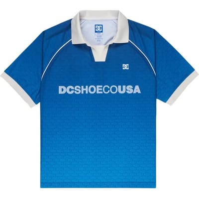 Dc Shoes Soccer T-shirt Met Korte Mouwen Blauw S Man