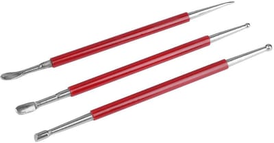 ONF3 - Lederen pers Wrijven Tool - Perfect voor lederbewerking - Compact en duurzaam - Handwerk Gereedschap - Ideaal voor professionals en hobby...
