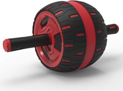 Abdominaal Wiel - Buikspier Roller - Thuis Fitness - Ultra-Brede Wielen - Niet gespecificeerd - Donkergrijs