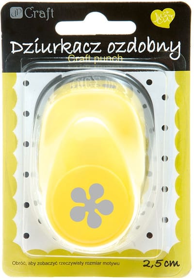 Ozdobny dziurkacz - kwiat, 2,5 cm