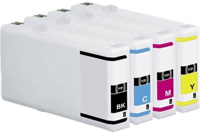 T703 Zwart + Alle Kleuren - Huismerk inktcartridge compatible met Epson WorkForce Pro WP 4025 DW / Epson WorkForce Pro WP 4525 DNF / Epson Workforce Pro WP 4535 DWF / WorkForce Pro WP 4595 DNF / WorkForce Pro WP-4015 DN / WorkForce Pro WP-4095 DN