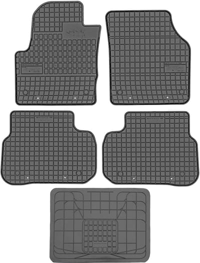 Frogum Serie - Rubbermatten - Land Rover Discovery Sport - Zwart - Zonder Stoppers