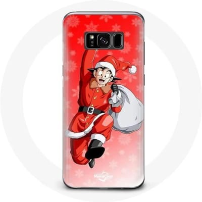 Coque - Maniacase - Samsung Galaxy S8 - Anime Son Goku - Protection - Souple noir