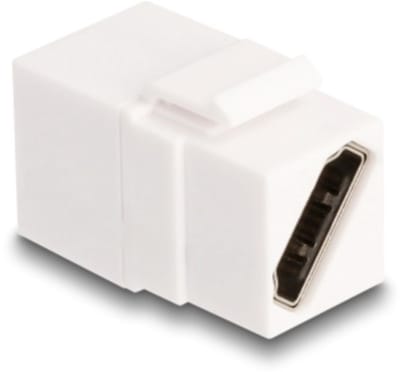 HDMI (diagonaal) Keystone module | HDMI2.1 (8K 60Hz + HDR) | wit