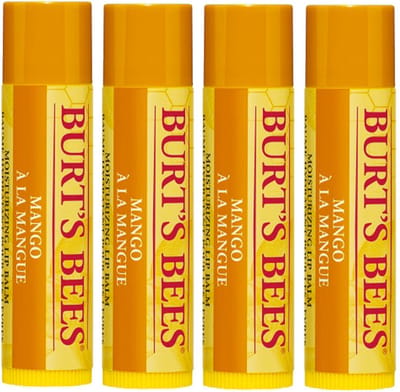 Burt's Bees- Lippenbalsem Mango- 4 pak
