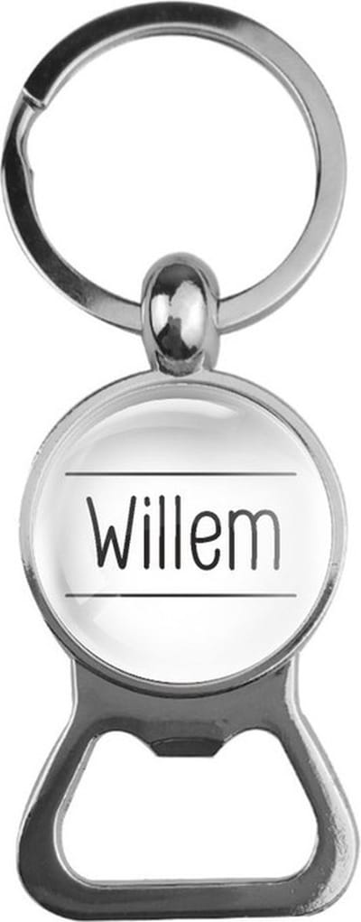 Bieropener Glas - Willem
