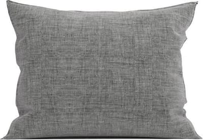 Zohome Lino Kussensloop - Antraciet - 60x70cm - Antraciet