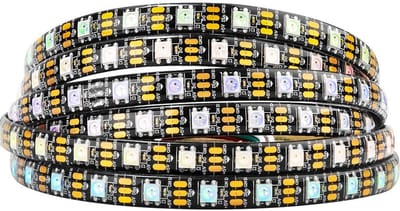 Dailygoody - Individuele Adresseerbare LED Strip - Flexibel - 16.4FT - RGB Kleuren - Ideaal voor DIY Projecten - IP65 Waterdicht