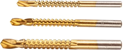 GRAPHITE Serie - HSS-TiN Boren - Set van 3 - 5-8 mm