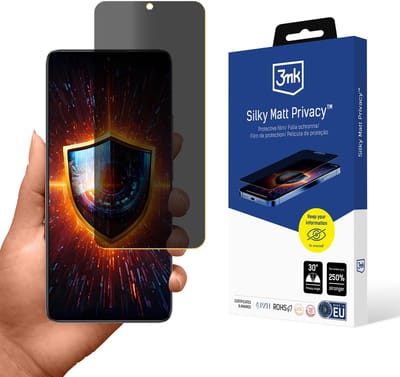 3Mk Beschermfolie Voor Poco F6 Zijdeachtig Mat Privacy Mat Anti-Glare