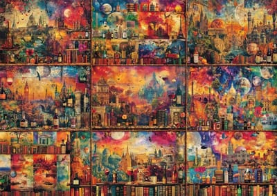 Puzzel 2000 stukjes - Legpuzzel - Vrije tijd - Premium kwaliteit - 96.8 x 69.2 cm - Meerkleurig