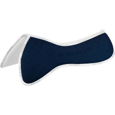 Siliconen en bamboe kussentjes voor paard Acavallo Spine Free Cc Lycra & Memory Foam