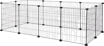DnA® Hondenren - Hondenbench - Hondenrek Auto - Zwart - ‎144cm x 74cm x 46cm