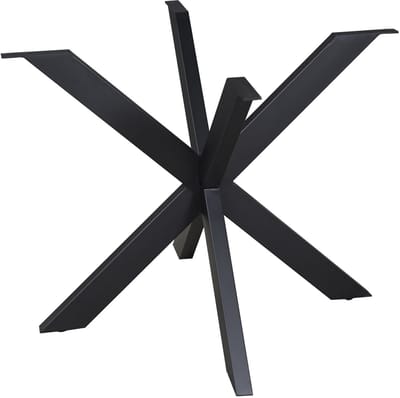 Starfurn Matrixpoot Rond Zwart 140 cm Koker 4x8 cm