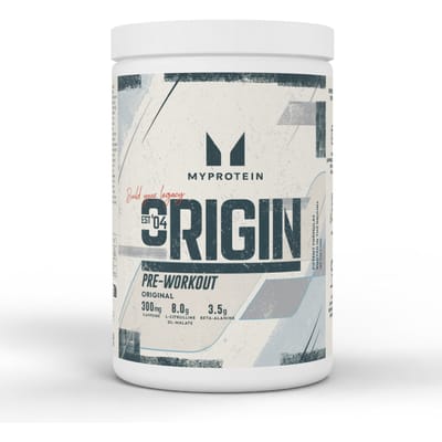 Origin Pre-Workout - 600G - 30servings - White (Original)