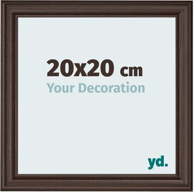 Your Decoration - Fotolijst 20x20 cm - MDF - Eiken Donker - Lazio