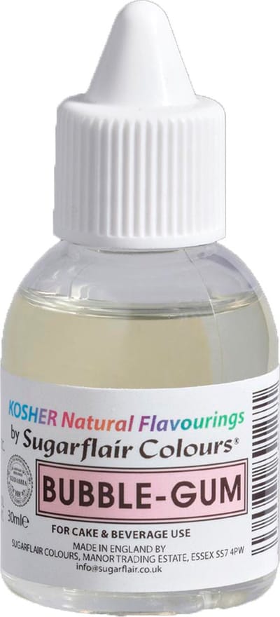 Sugarflair Natuurlijke Smaakstof - Bubbelgum - 30ml - Aroma - Kosher